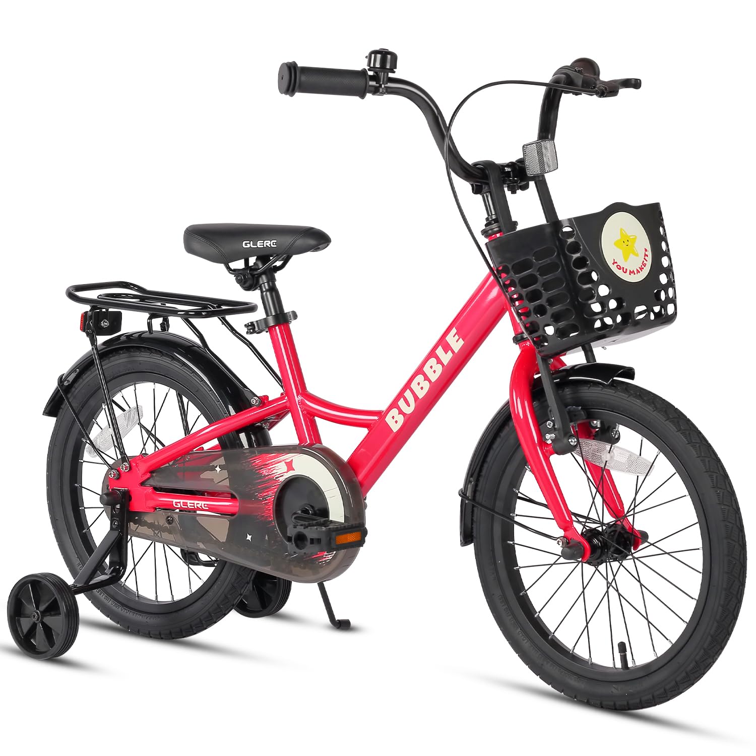 Amazon.com : Glerc Bubble 16 Inch Kids Bike for 5 7 6 8 Years Old